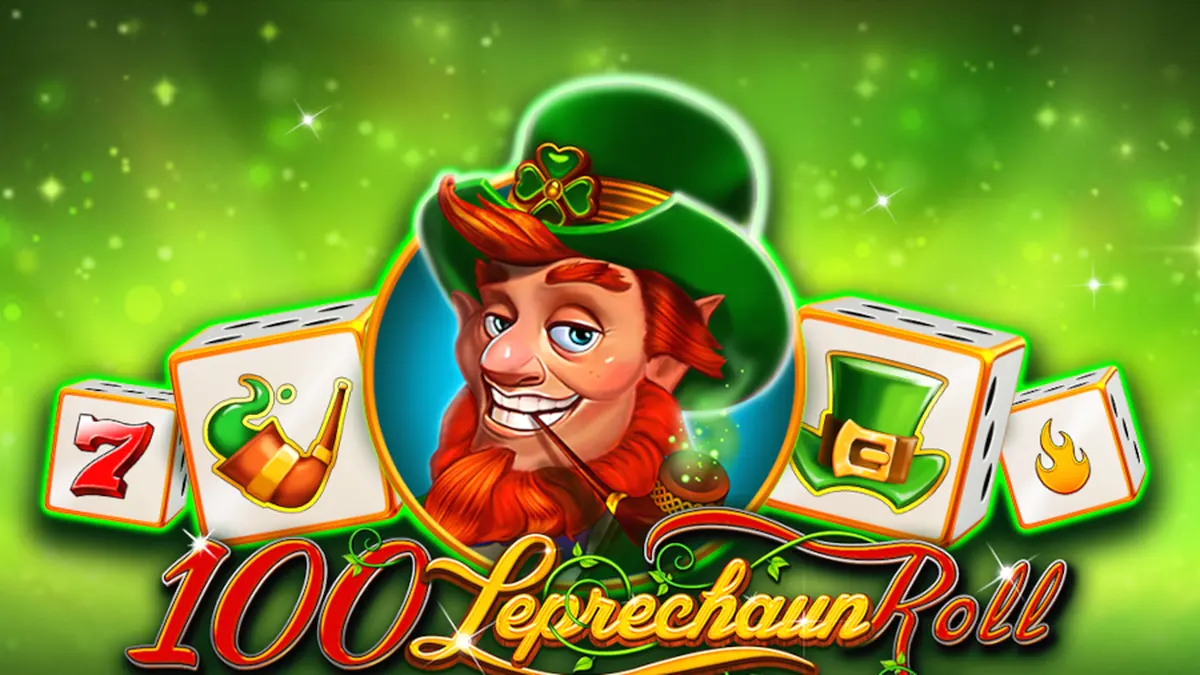 100 Leprechaun Roll slot game interface